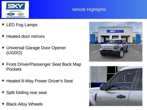 New 2025 Ford Bronco Sport Heritage w/ Convenience Package image 26