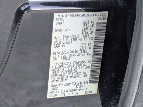 Used 2016 Nissan Frontier SV image 26