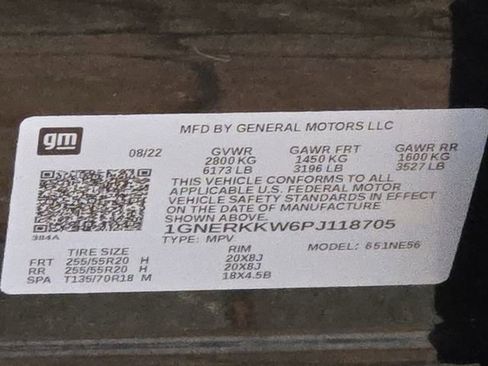 Used 2023 Chevrolet Traverse Premier w/ Redline Edition image 19