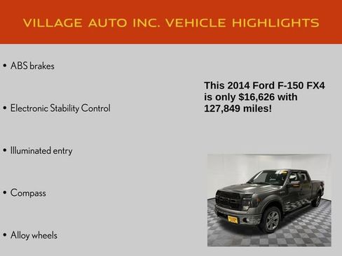 Used 2014 Ford F150 FX4 w/ Equipment Group 402A Luxury image 28