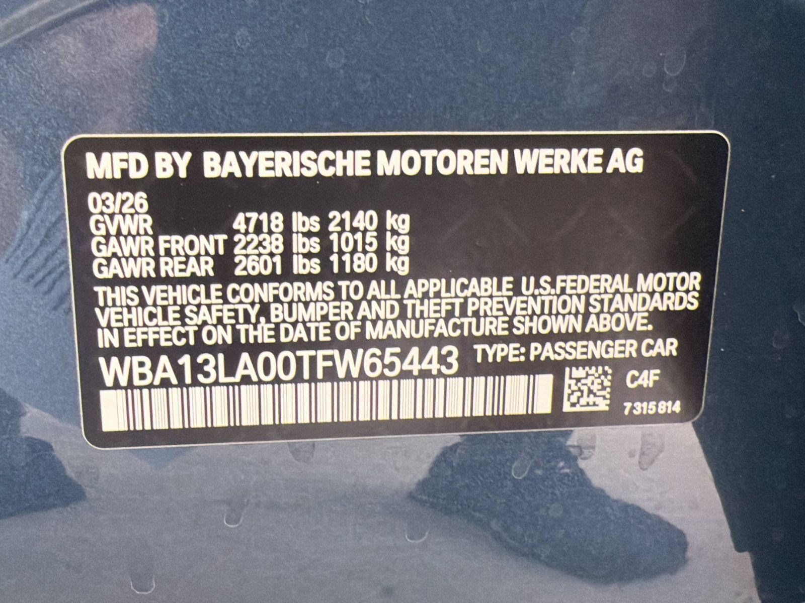 Used 2026 BMW 330i Sedan w/ Premium Package RWD image 20