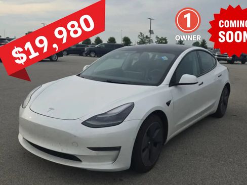 Used 2021 Tesla Model 3 Long Range AWD/4WD image 1
