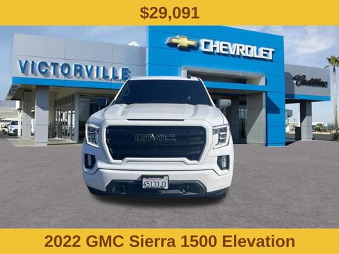 Used 2022 GMC Sierra 1500 Elevation w/ LPO, Elevation Black Package AWD/4WD image 2