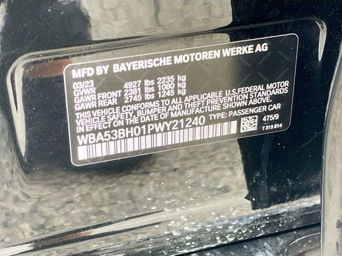 Used 2023 BMW 530i w/ M Sport Package RWD image 33