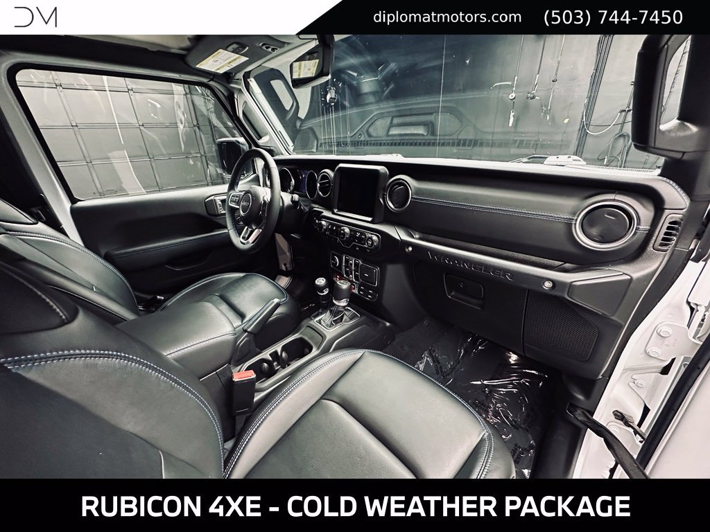 Used 2023 Jeep Wrangler Unlimited Rubicon 4xe w/ Cold Weather Group AWD/4WD image 19