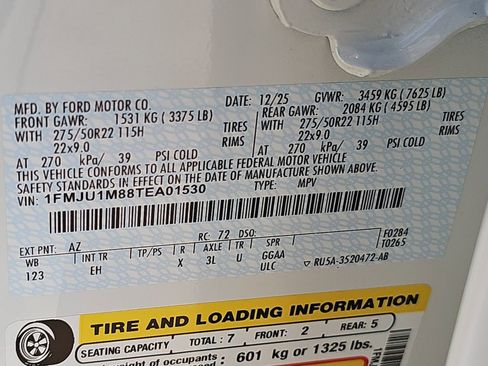 New 2026 Ford Expedition Platinum w/ Driver's Package image 44