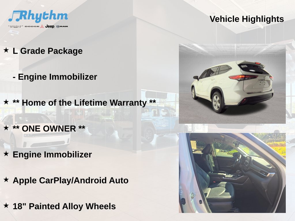Used 2022 Toyota Highlander L FWD image 5