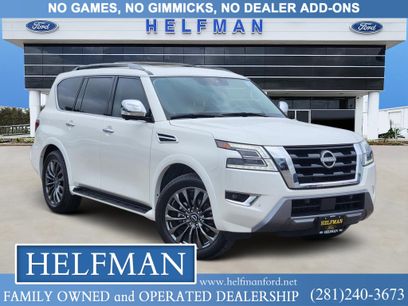 Used 2024 Nissan Armada Platinum w/ Captain's Chairs Package
