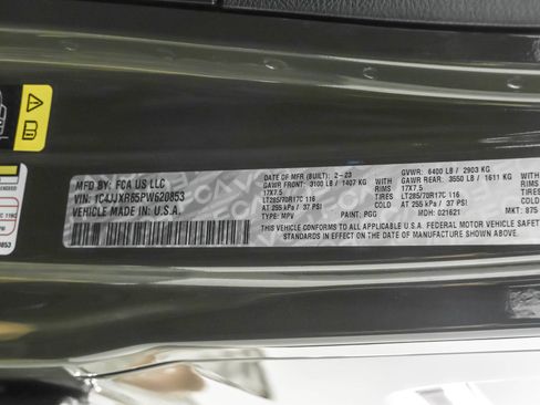 Used 2023 Jeep Wrangler Unlimited Rubicon 4xe AWD/4WD image 50