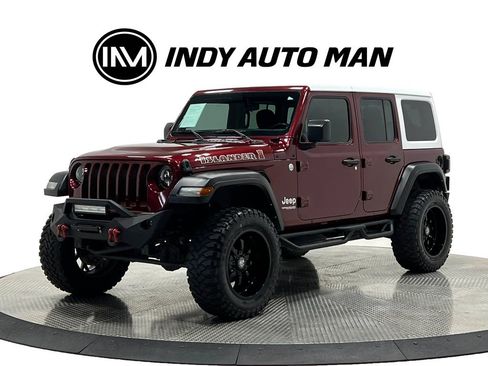 Used 2021 Jeep Wrangler Unlimited Sport AWD/4WD image 8