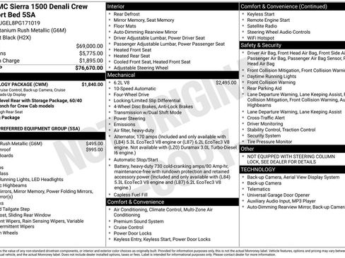 Used 2023 GMC Sierra 1500 Denali w/ Technology Package image 33