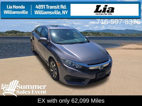 Certified 2018 Honda Civic EX image 1