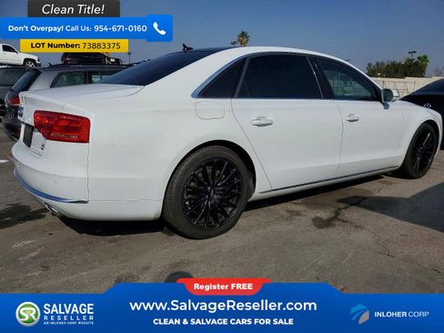 Used 2014 Audi A8 L TDI w/ Premium Package image 4