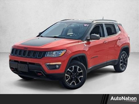Used 2021 Jeep Compass Trailhawk image 1