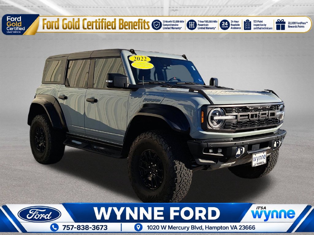 Used 2022 Ford Bronco Raptor AWD/4WD 360° Tour