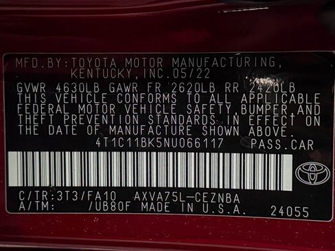 Used 2022 Toyota Camry LE image 40