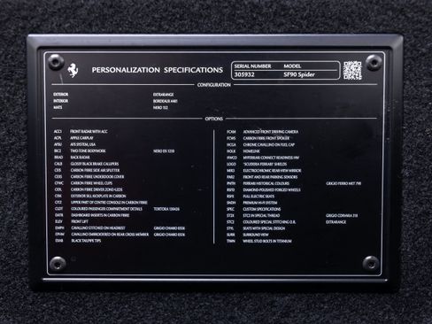 Certified 2024 Ferrari SF90 Spider AWD/4WD image 80