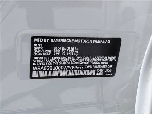 Certified 2023 BMW 540i w/ Premium Package RWD image 26