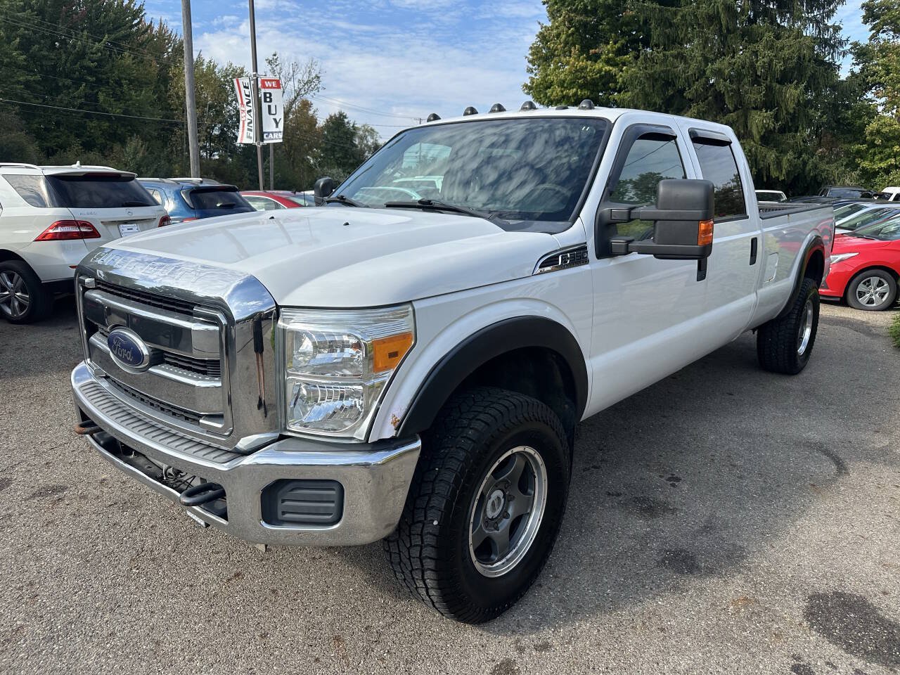 Used 2011 Ford F350 XLT w/ Advanced Security Group AWD/4WD image 2