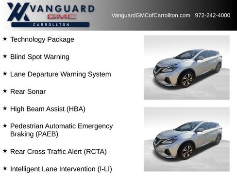 Used 2020 Nissan Murano S w/ Technology Package AWD/4WD image 5