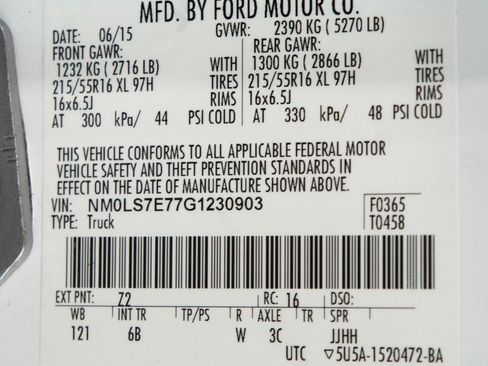 Used 2016 Ford Transit Connect XL image 28