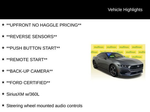 Certified 2025 Ford Mustang Premium image 12