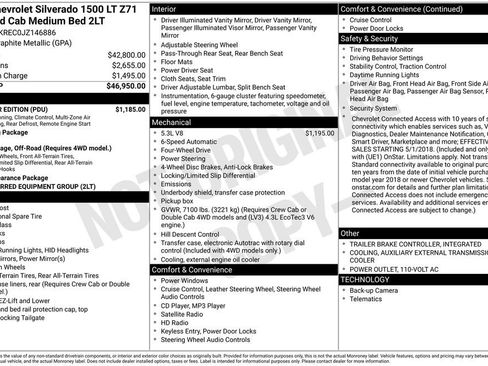 Used 2018 Chevrolet Silverado 1500 LT w/ All Star Edition image 17