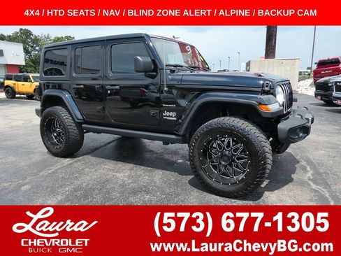 Used 2020 Jeep Wrangler Unlimited Sahara AWD/4WD image 1