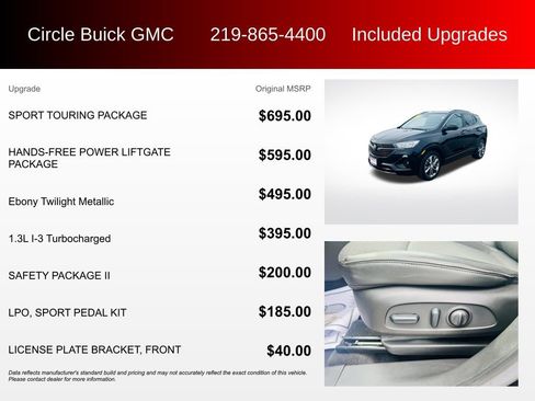 Used 2023 Buick Encore GX Select w/ Sport Touring Package image 3