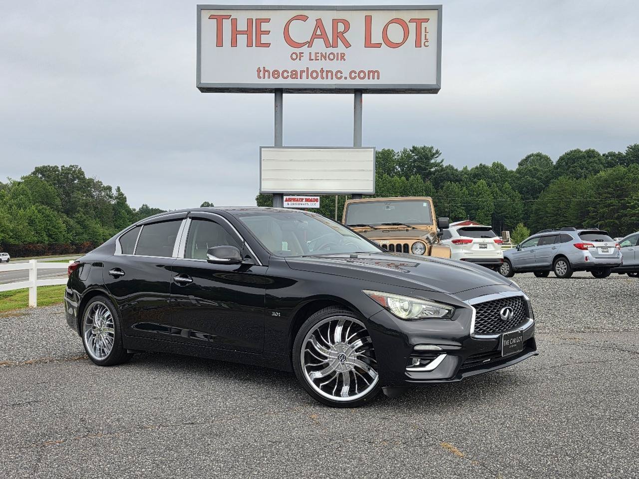 Used 2018 INFINITI Q50 Luxe w/ Essential Package (3.0T Luxe) AWD/4WD image 1
