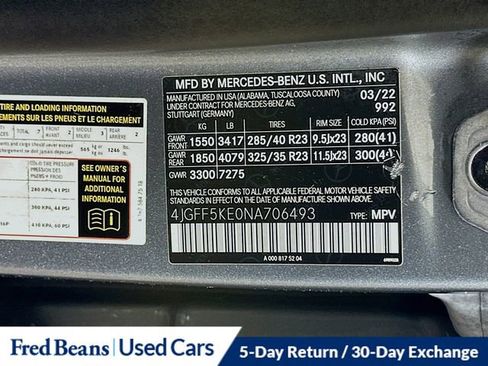 Used 2022 Mercedes-Benz GLS 450 4MATIC image 36