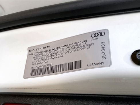 Used 2023 Audi A4 2.0T Premium Plus w/ Premium Plus Package AWD/4WD image 35