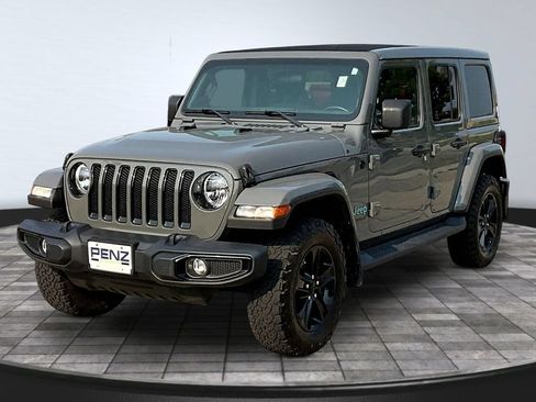 Used 2021 Jeep Wrangler Unlimited Sahara AWD/4WD image 1