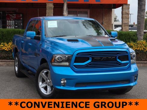 Used 2018 RAM 1500 Sport w/ Hydro Blue Sport Package image 2