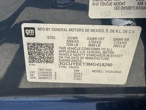 Used 2021 Chevrolet Silverado 1500 RST AWD/4WD image 32