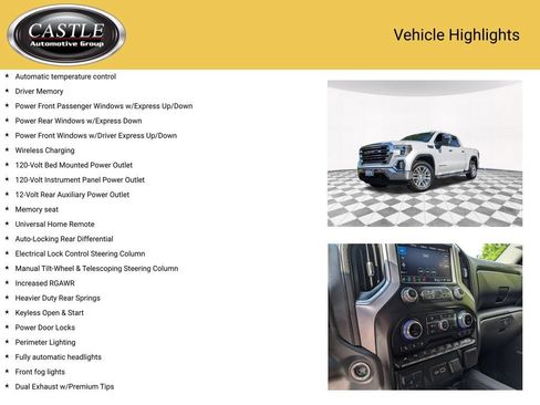 Used 2021 GMC Sierra 1500 SLT w/ SLT Premium Plus Package AWD/4WD image 16