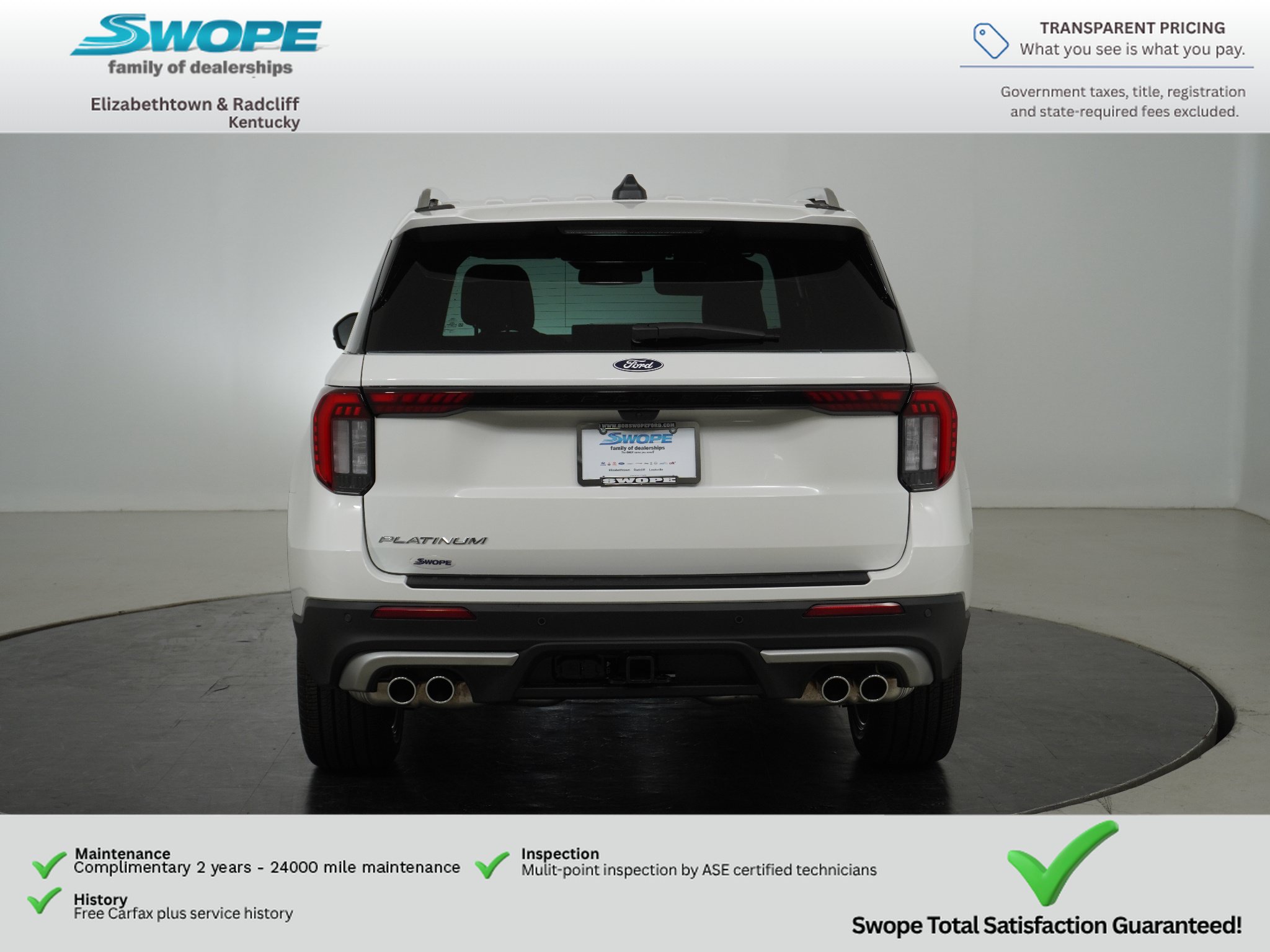 New 2027 Ford Explorer Platinum AWD/4WD image 4