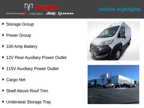 New 2026 RAM ProMaster 2500 w/ Power Group image 2