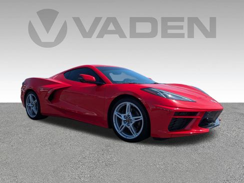 Used 2021 Chevrolet Corvette Stingray Preferred Cpe w/ Chrome Exterior Badge Package RWD image 3