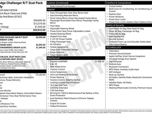 Used 2022 Dodge Challenger R/T Scat Pack RWD image 3