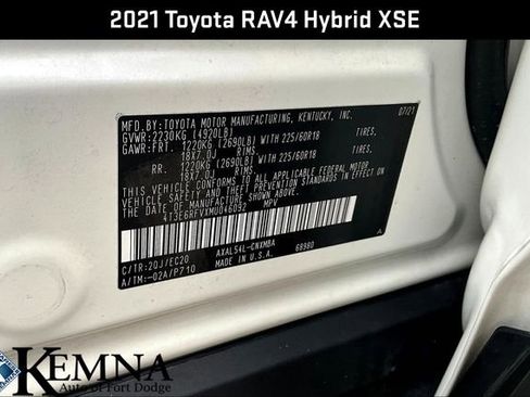 Used 2021 Toyota RAV4 XSE image 20