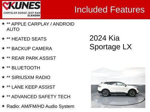 Used 2024 Kia Sportage LX image 3