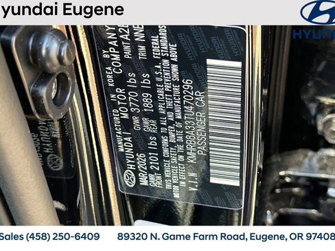 Used 2026 Hyundai Venue SE FWD image 26