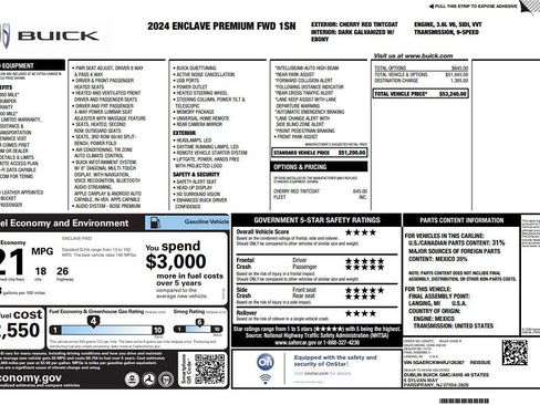 Used 2024 Buick Enclave Premium image 5