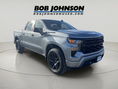 Used 2023 Chevrolet Silverado 1500 Custom w/ LPO, Dark Essentials Package image 1