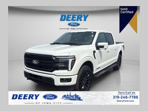 Certified 2025 Ford F150 Lariat w/ Equipment Group 502A High AWD/4WD image 1
