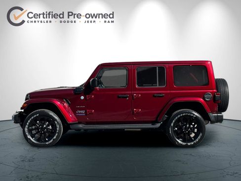 Certified 2021 Jeep Wrangler Unlimited Sahara w/ Cold Weather Group image 7