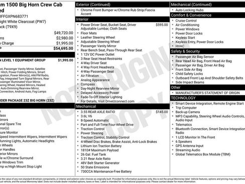 Used 2023 RAM 1500 Big Horn AWD/4WD image 41
