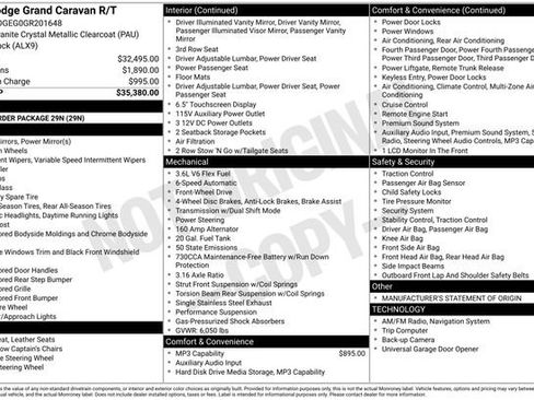 Used 2016 Dodge Grand Caravan R/T image 33