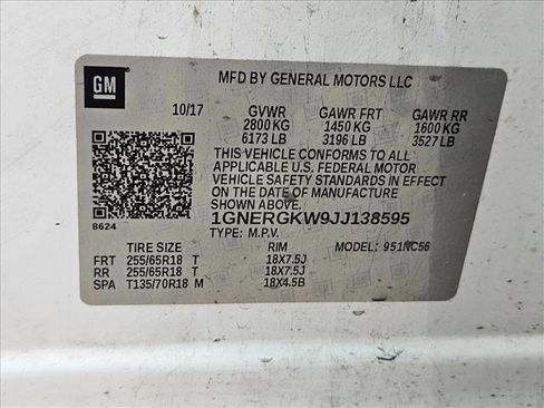 Used 2018 Chevrolet Traverse LT image 19